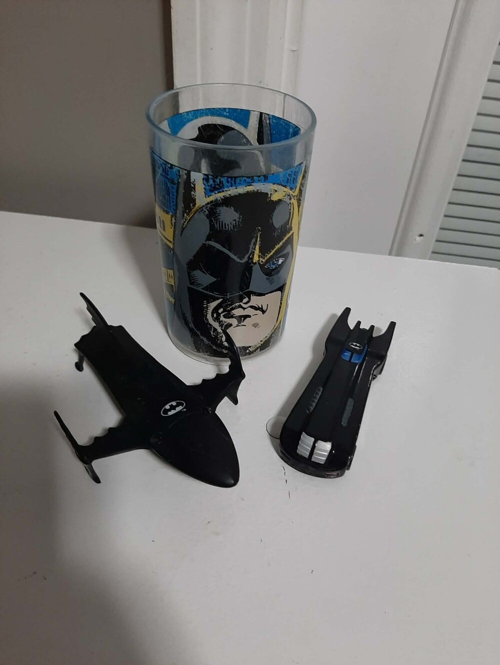 DC COMICS "Batman TAS" 2 Pc BatVehicle Bundle By Ertyl